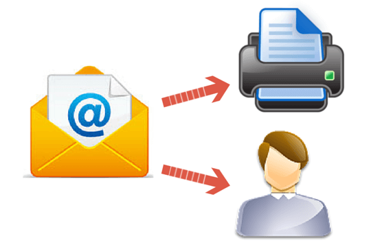 Email Prints & Forwards